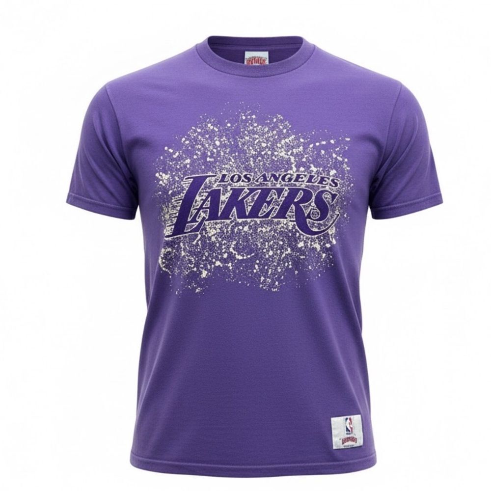 Vintage Los Angeles Lakers graphic t shirt men's L